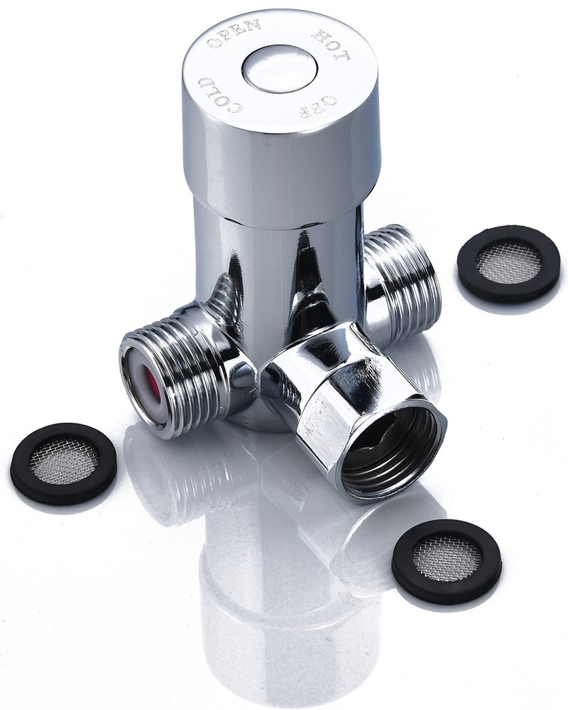 Luxice Automatic Sensor Faucet Hot & Cold Water Temperature Mixer Mixing Valve - Image 1